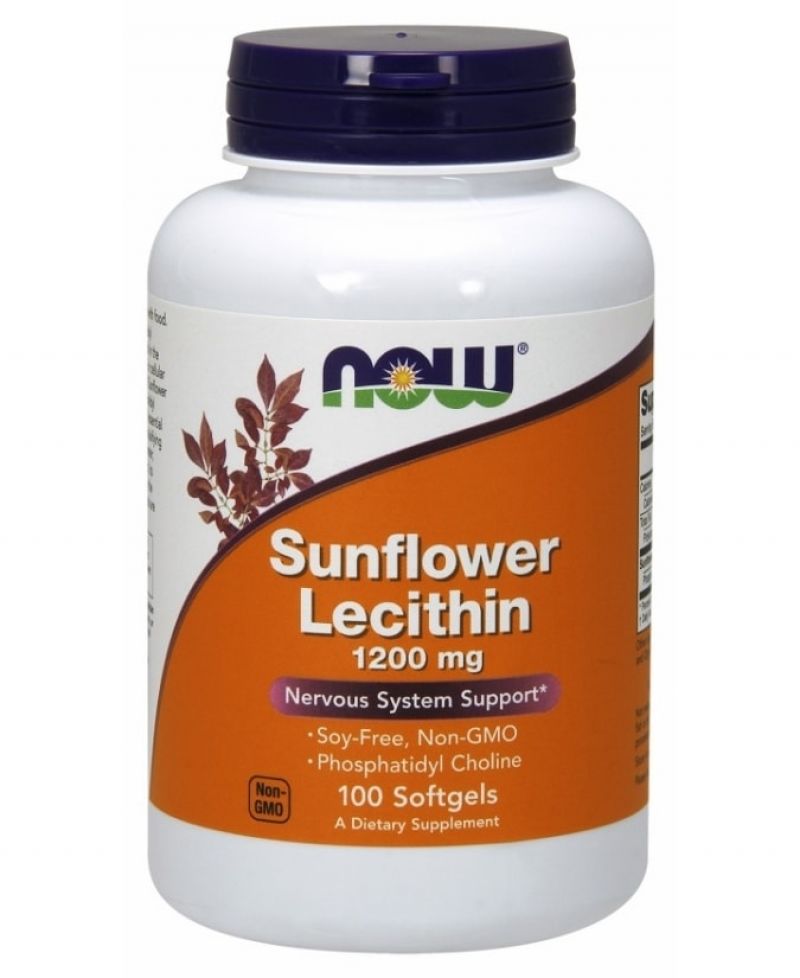 Now Sunflower lecitin 1200 mg 100 db