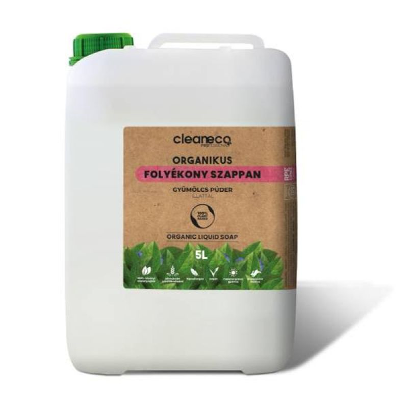 Cleaneco folyékony szappan, organikus, 5l