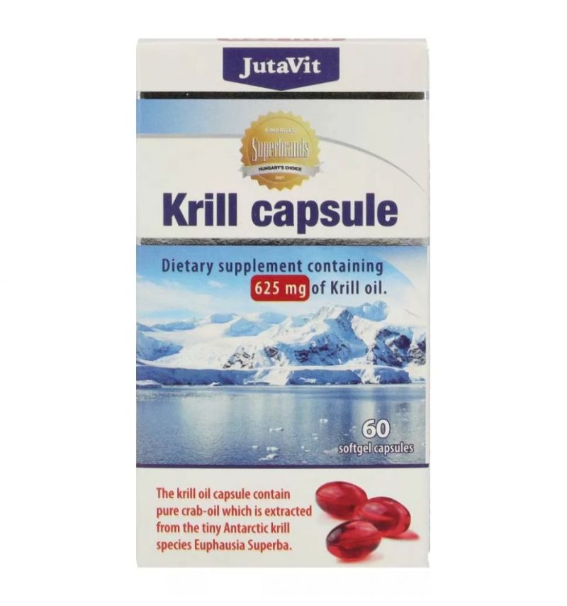 Jutavit krill olaj 625 mg 60 db