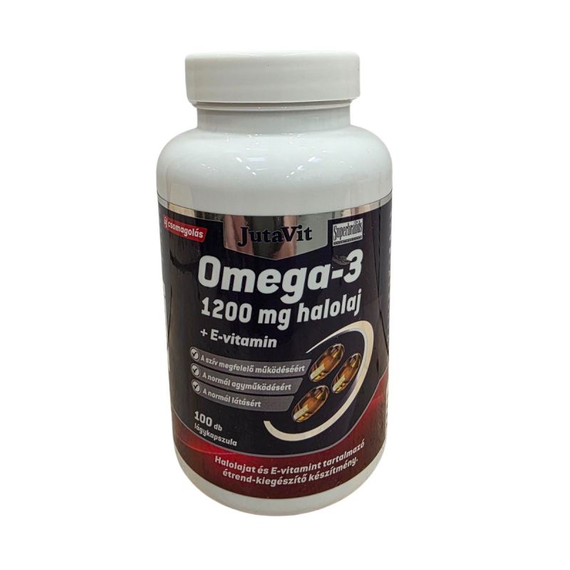 Jutavit Omega-3+E-Vitamin Kapszula 100 db