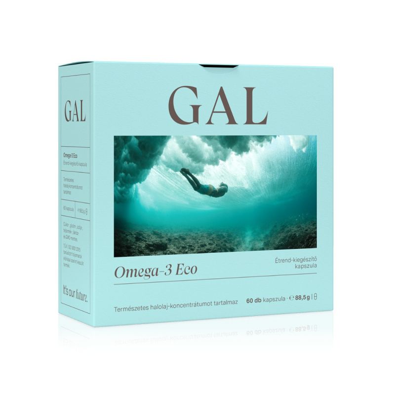 GAL Omega-3 Eco Halolaj kapszula 60 db