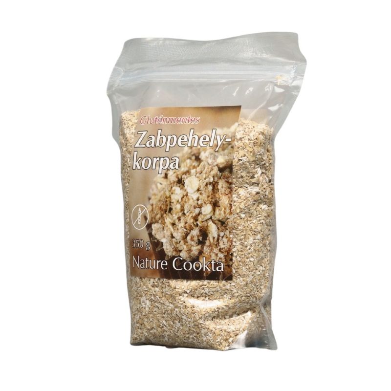 Nature Cookta Gluténmentes Zabpehelykorpa 350 g