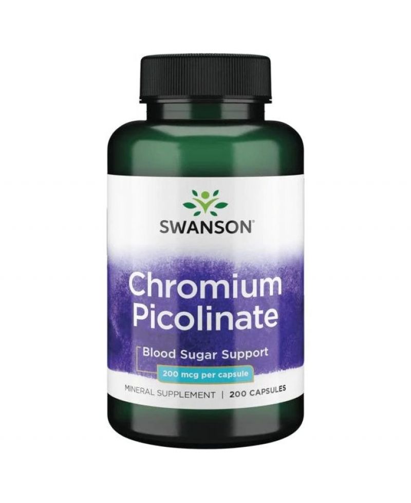 Swanson Króm Chromium-Picolinate kapszula 100 db