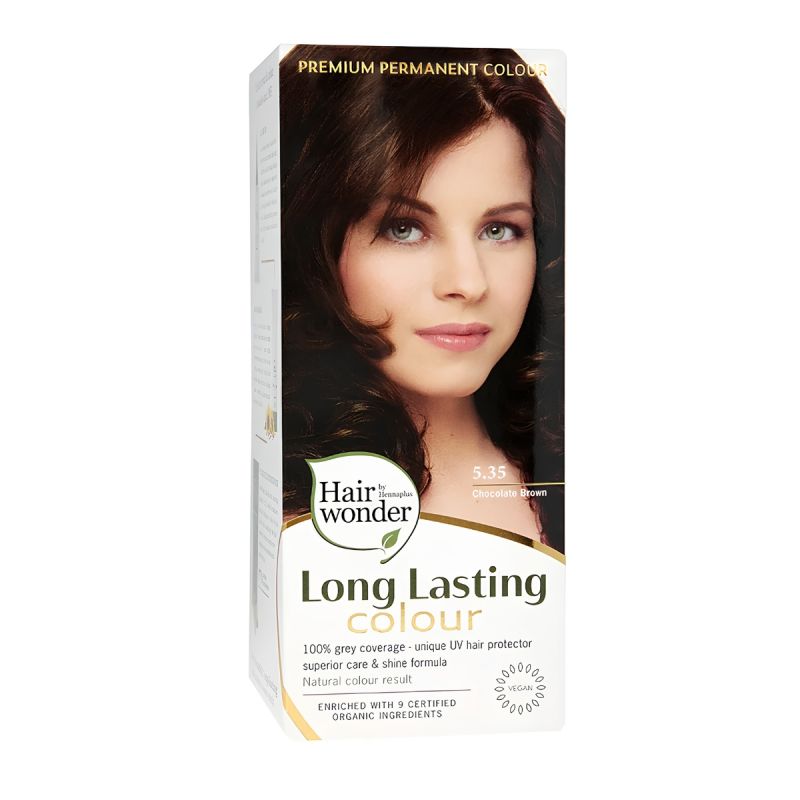 Hairwonder Long Lasting Colour 5.35 Csokibarna - Hennaplus 100 ml