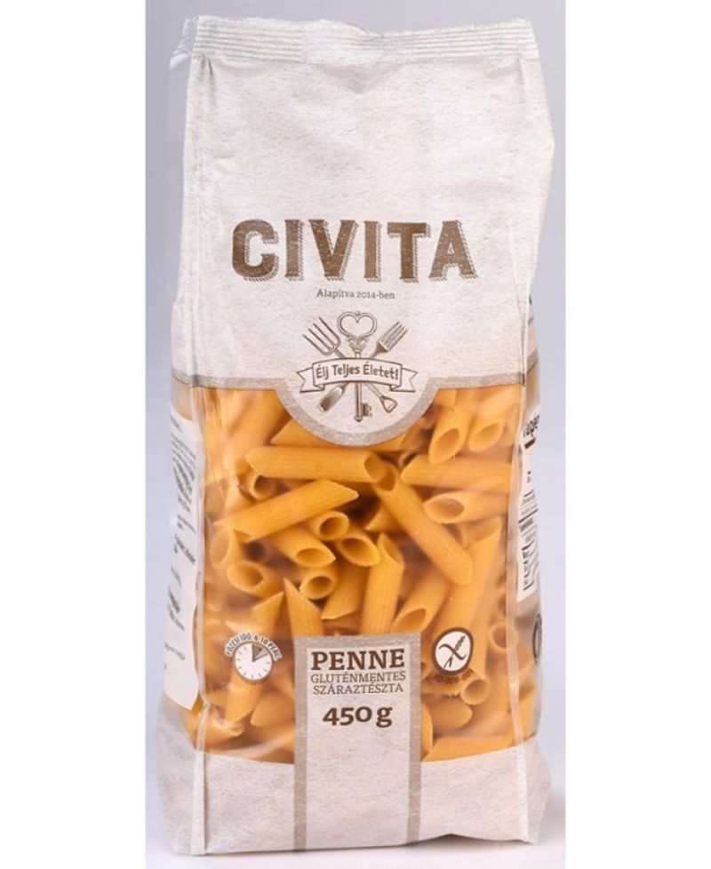 Civita  Gluténmentes Penne Tészta 450 g
