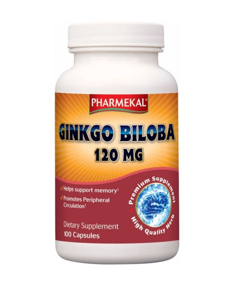 Pharmekal Ginkgo Biloba kivonat 120 mg 100 db
