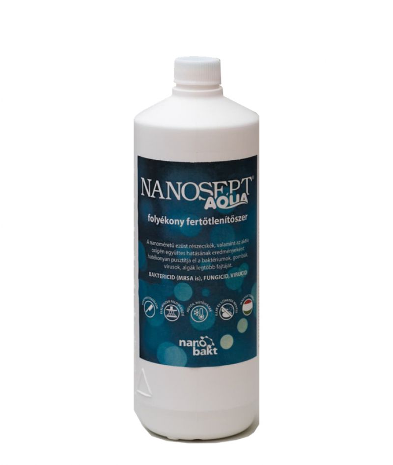 Nanosept Aqua fertőtlenítő víztisztítókhoz