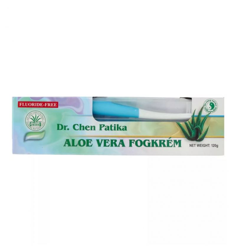 Dr. Chen Aloe Vera Fogkrém Fogkefével