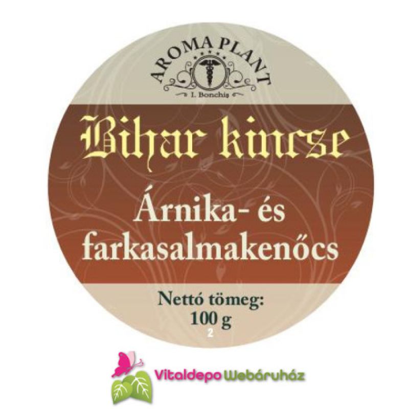 Árnika- és farkasalma kombinált kenőcs (100 gramm)