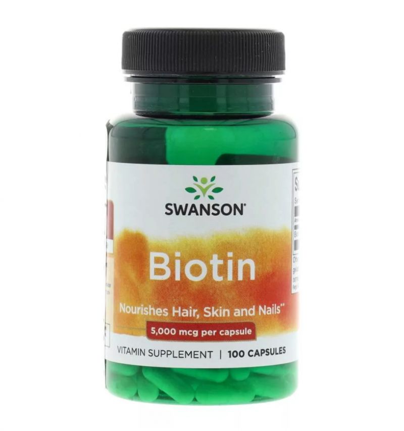 Swanson Biotin tabletta 100 db