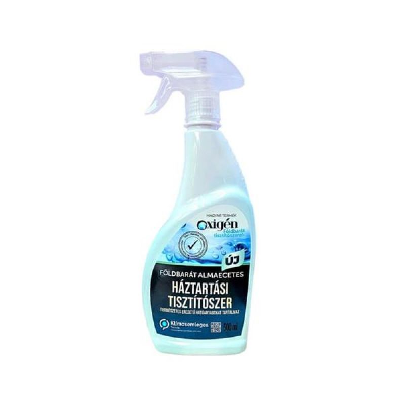 Oxigén almaecetes háztartási tisztítószer, vízkőoldó, 500ml