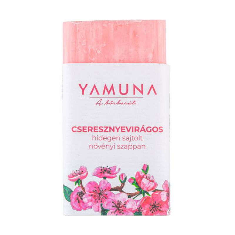 Yamuna hidegen sajtolt növényi szappan, cseresznyevirág, 110g