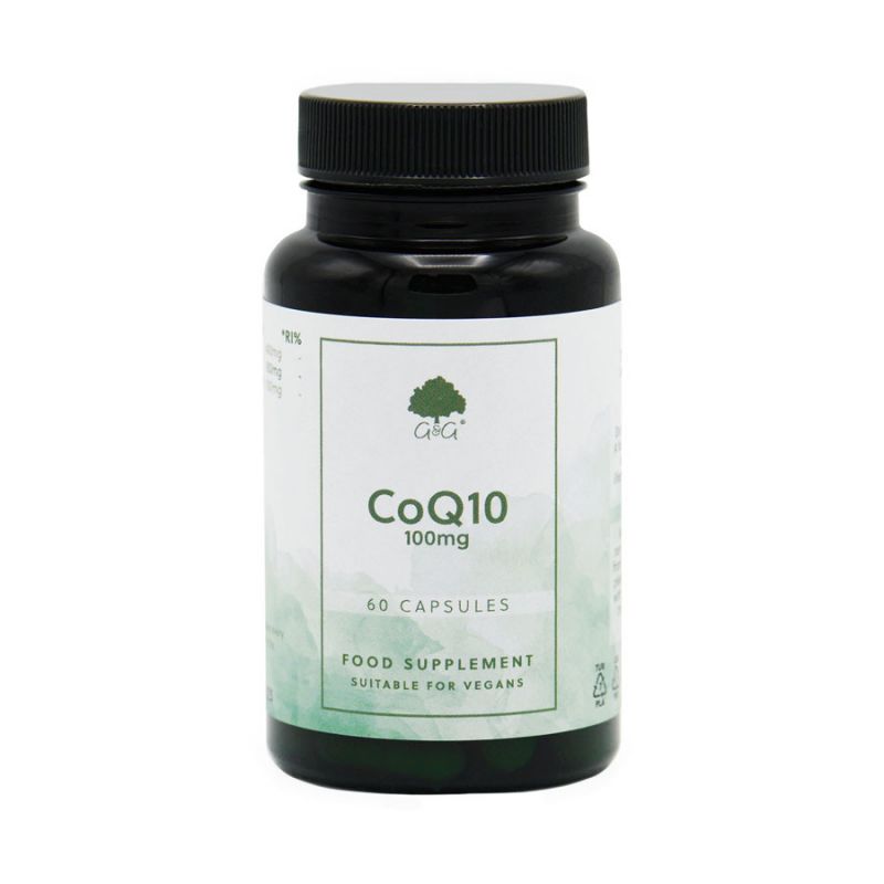 Q10 CoQ10 Koenzim 100mg 60 kapszula – G&G