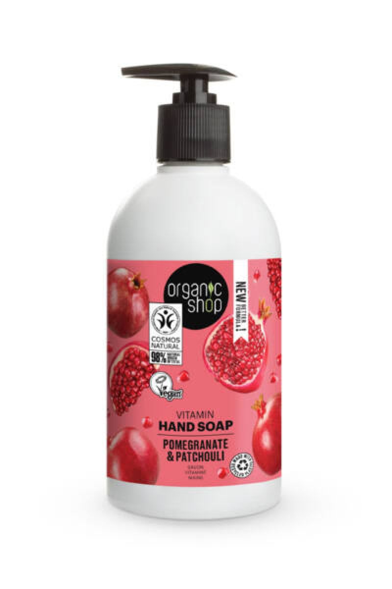 Organic Shop folyékony szappan, bio gránátalmával, 500ml