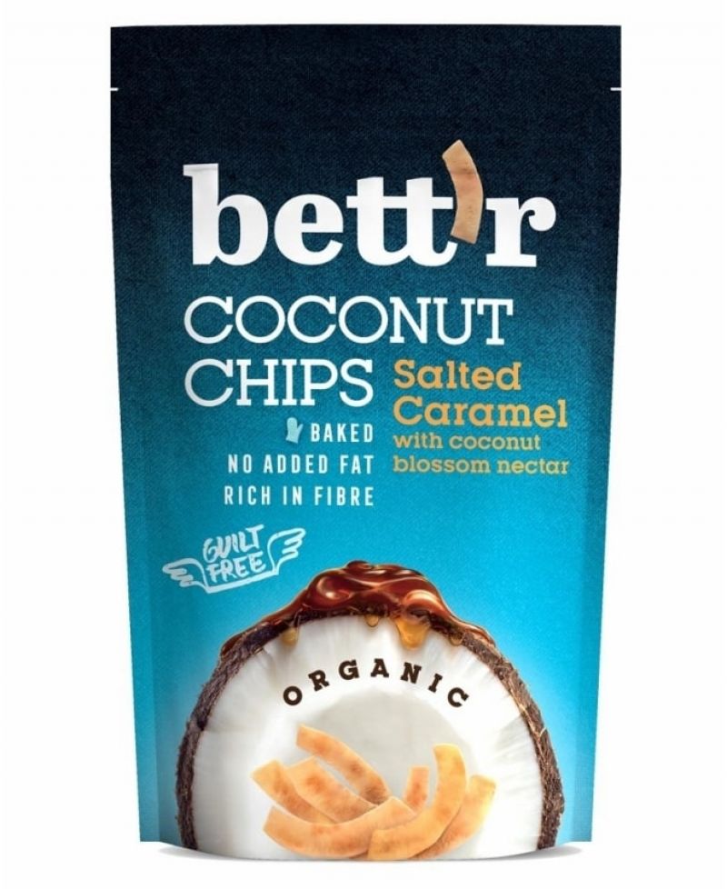 Bett'r Bio Kókusz Chips Sós-Karamell 70 g