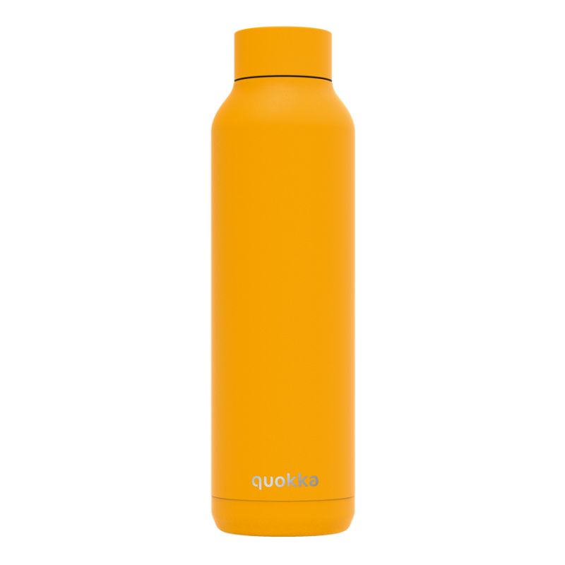 Hőtartó fémkulacs SOLID - AMBER YELLOW 510 ML - Quokka
