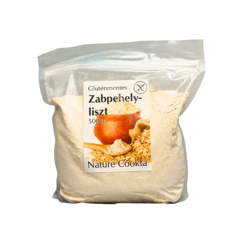 Nature Cookta Gluténmentes Zabpehelyliszt 500 g