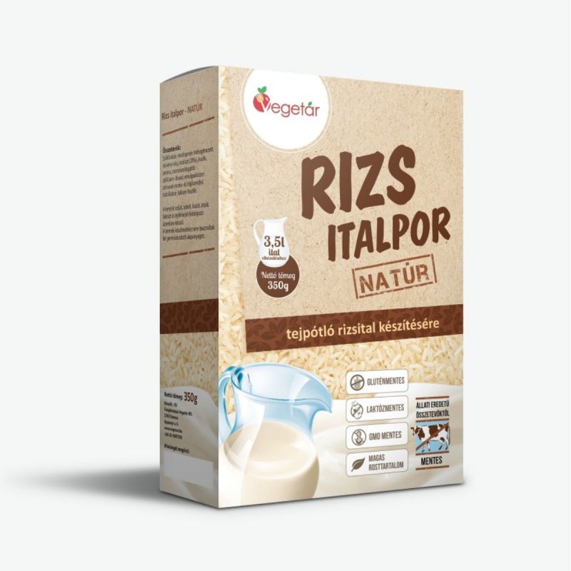 Vegetár Rizs Italpor 350 g