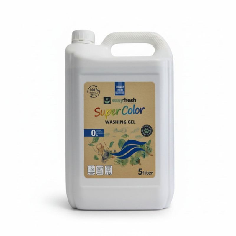 Easy Fresh mosógél, Super Color, 5l