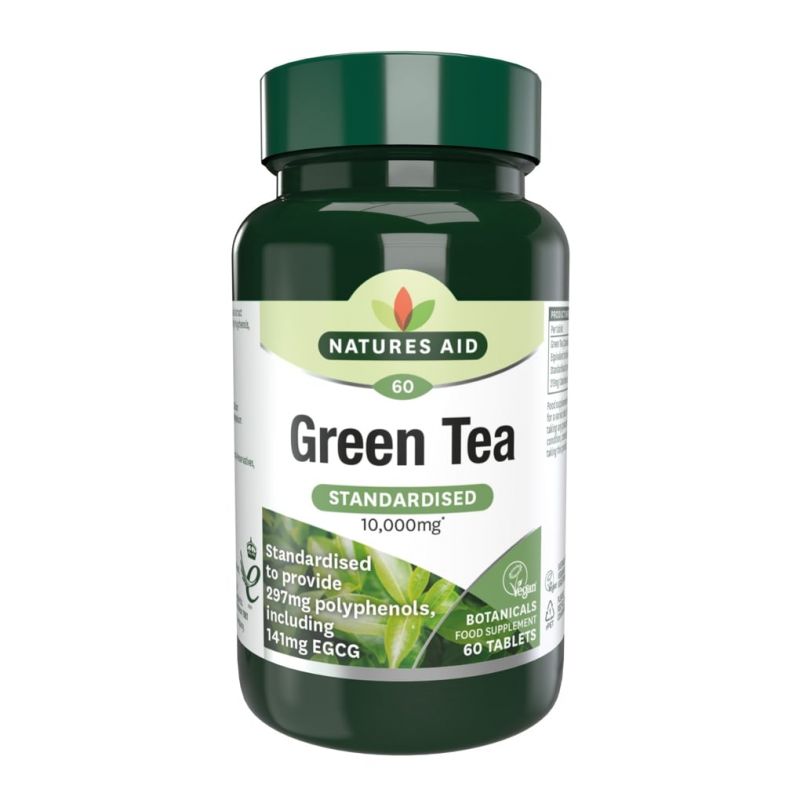 Natures Aid Zöld Tea 1000 mg 60 db - Szav. ideje: 2024. 05.