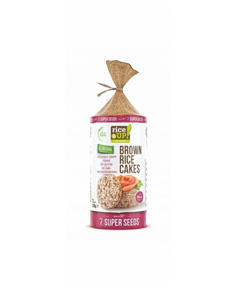 Rice Up Barna Rizses 7 Szupermagvas Szelet 120 g