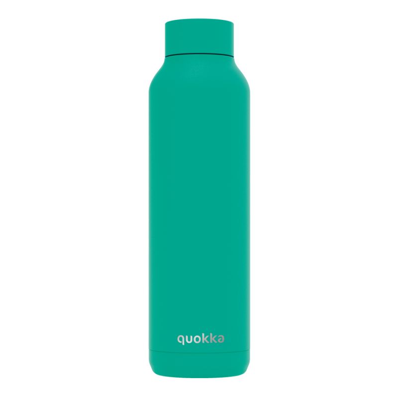 Hőtartó fémkulacs SOLID Jade green fémkulacs 630ml - Quokka