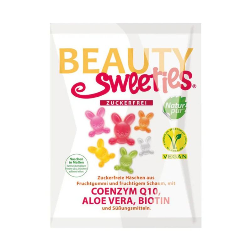 Beauty Sweeties Vegán Gumicukor Nyuszi 125 g