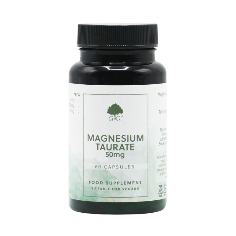 Magnézium taurát 50mg 60 kapszula  – G&G