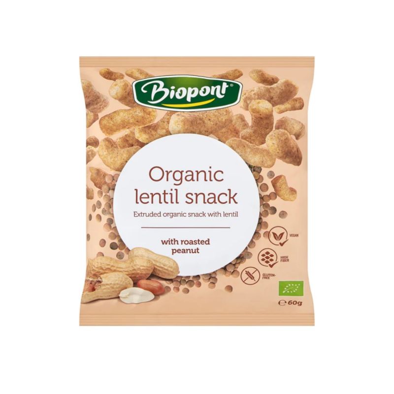 Biopont Bio Extrudált lencse földimogyoróval 60g