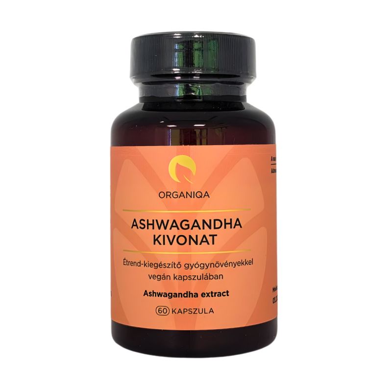 Organiqa Ashwagandha kapszula 500 mg 60 db