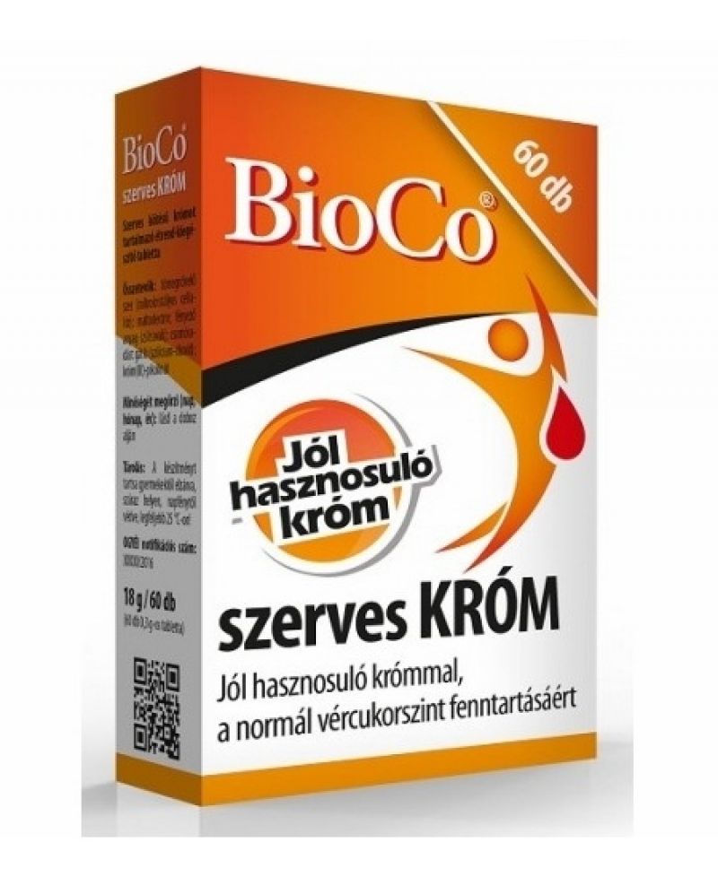 Bioco Szerves Króm Tabletta 60 db