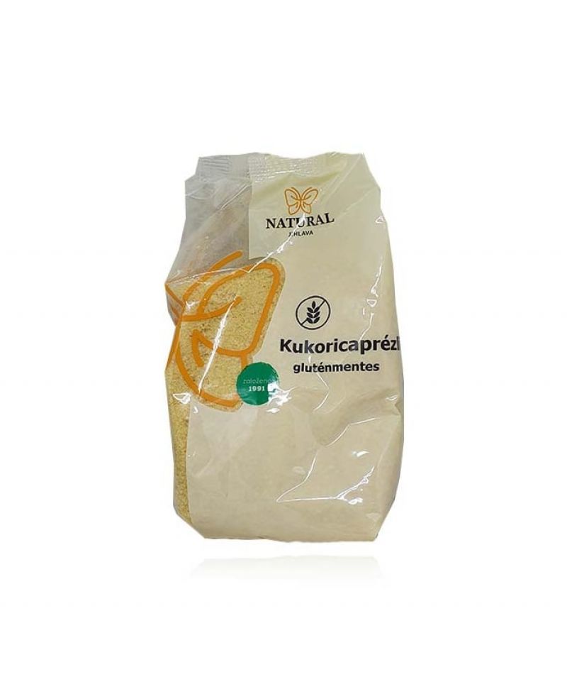 Natural gluténmentes kukoricaprézli 200 g