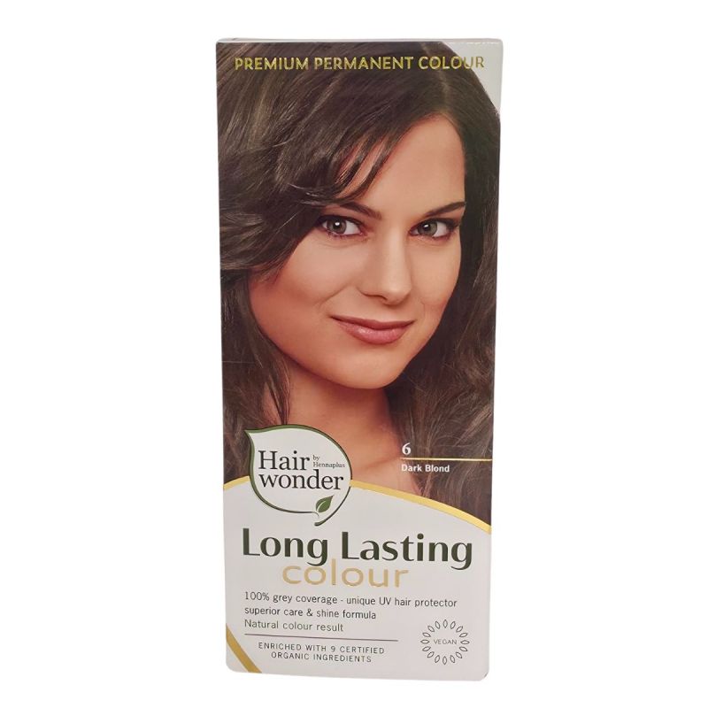 Hairwonder Hajfesték Long Lasting Color 6 Sötétszõke
