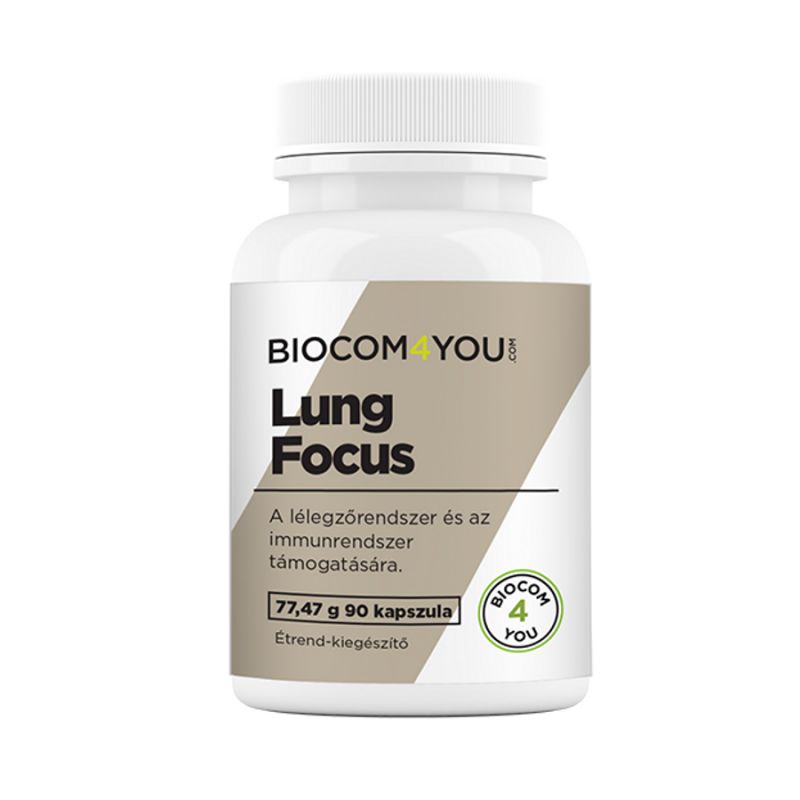 Lung Focus kapszula 90 db - Biocom