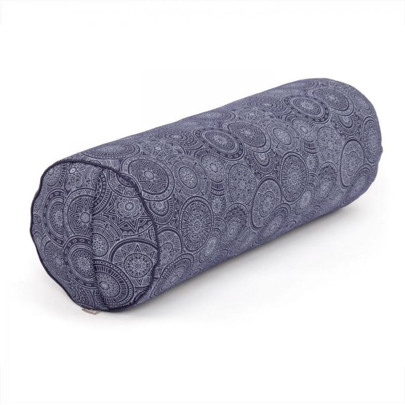Maharaja hengerpárna tönköly töltettel - Blue White - Bodhi
