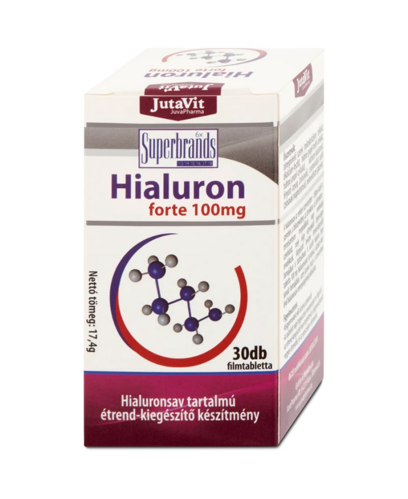 Jutavit Hialuron Forte 100 mg tabletta 30 db