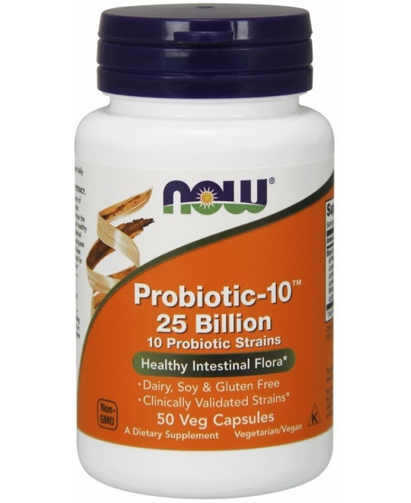 Now Probiotic-10 25 Billion kapszula 50 db