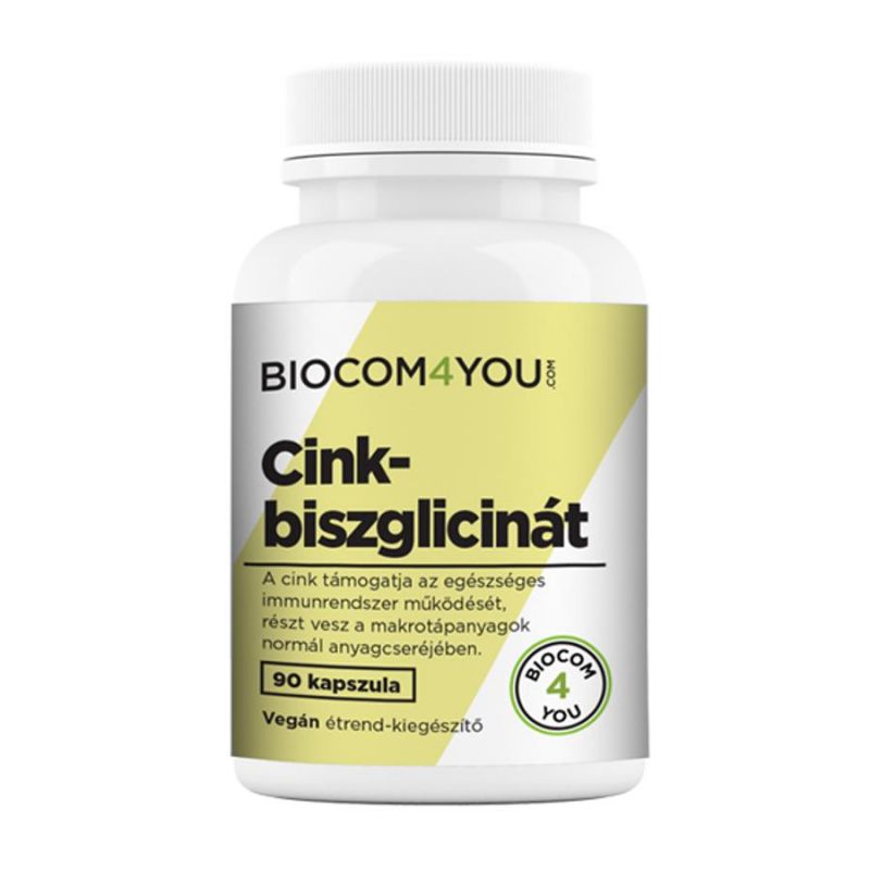 Cink-biszglicinát kapszula 90 db - Biocom