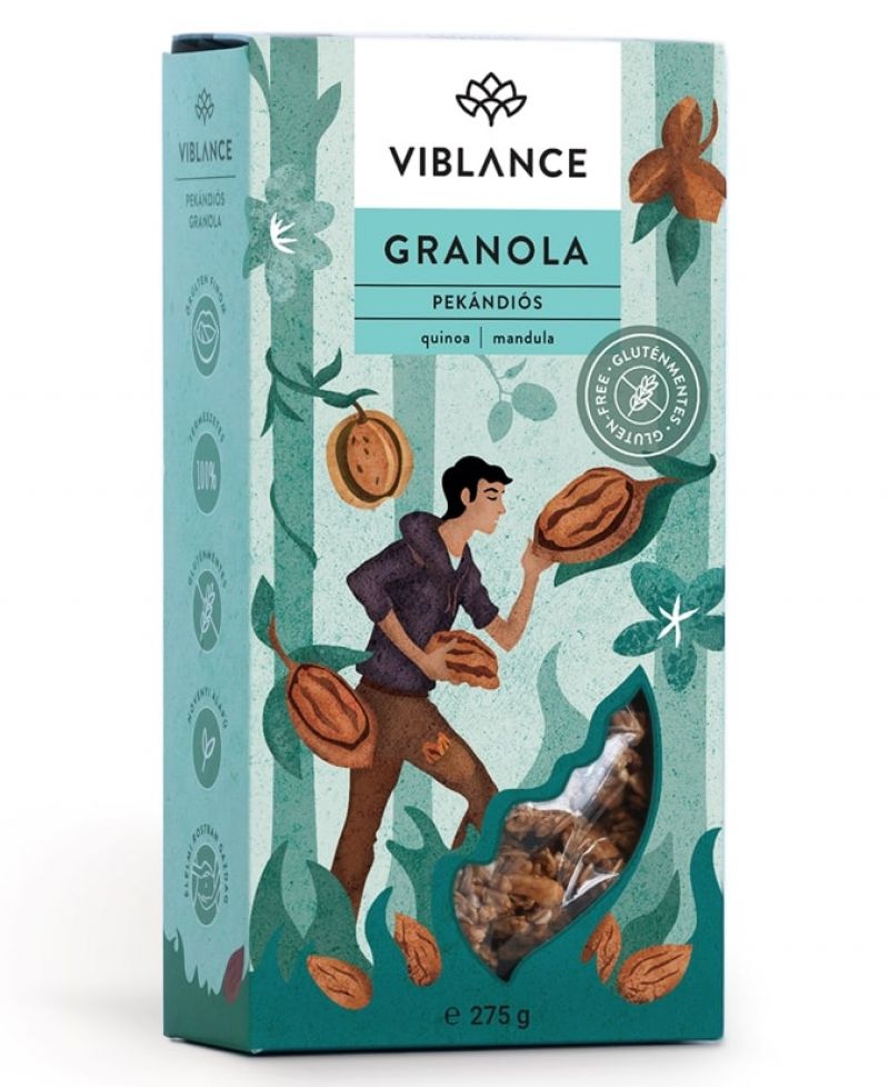 Viblance granola Pekándiós 275 g