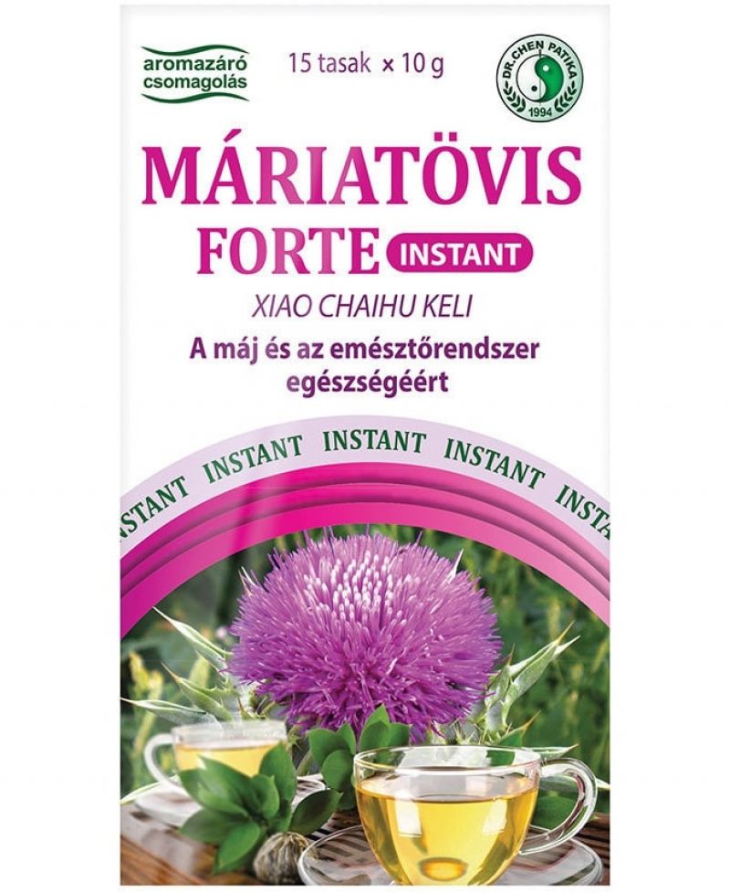 Dr. Chen Máriatövis Forte Instant Tea 15 db
