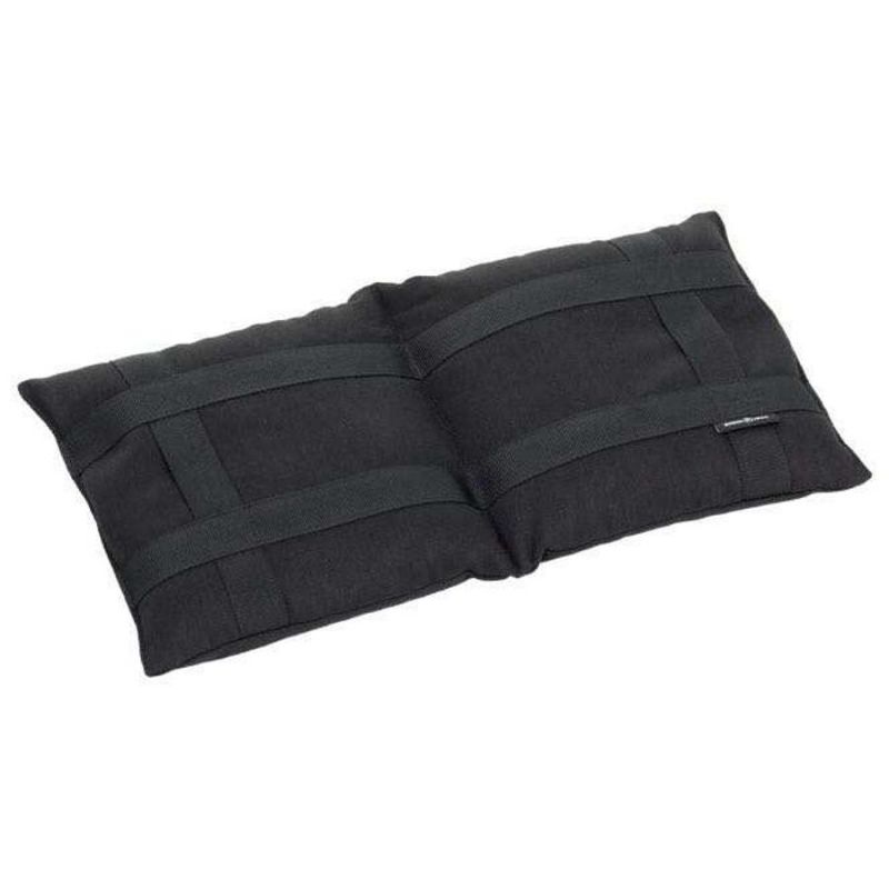 Jóga homokzsák / csukló- vagy bokasúly 4kg - Black - Bodhi