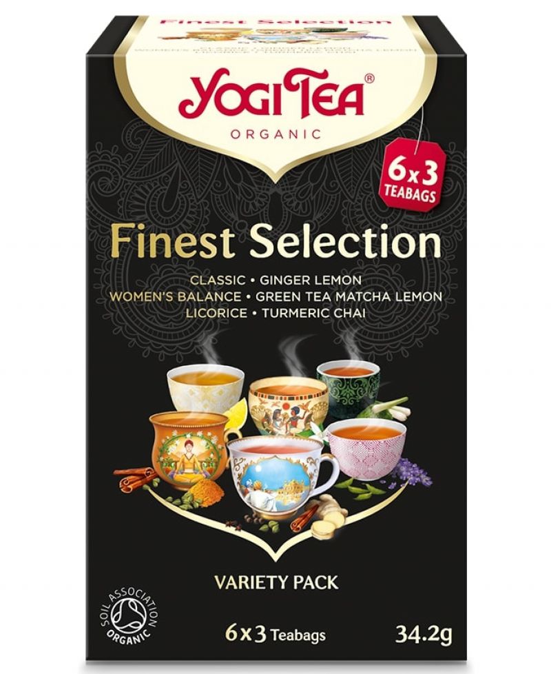 Yogi Tea Best seller válogatás bio 6x3 db