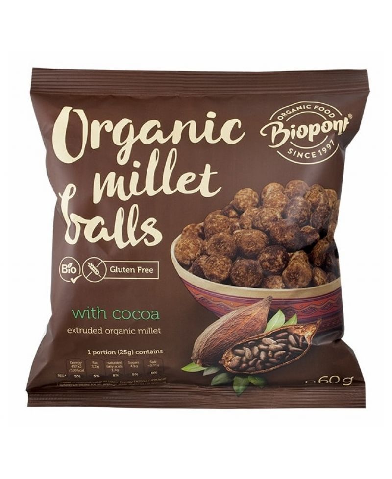 Biopont Kakaós Kölesgolyó 60 g