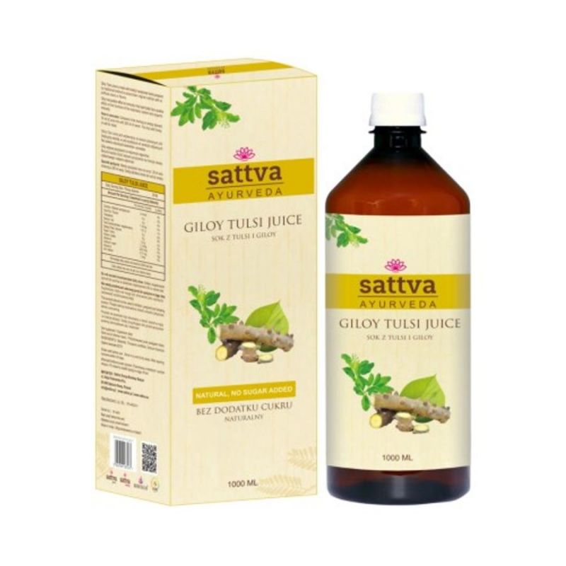 Giloy és Tulsi Juice 1l - Sattva Ayurveda