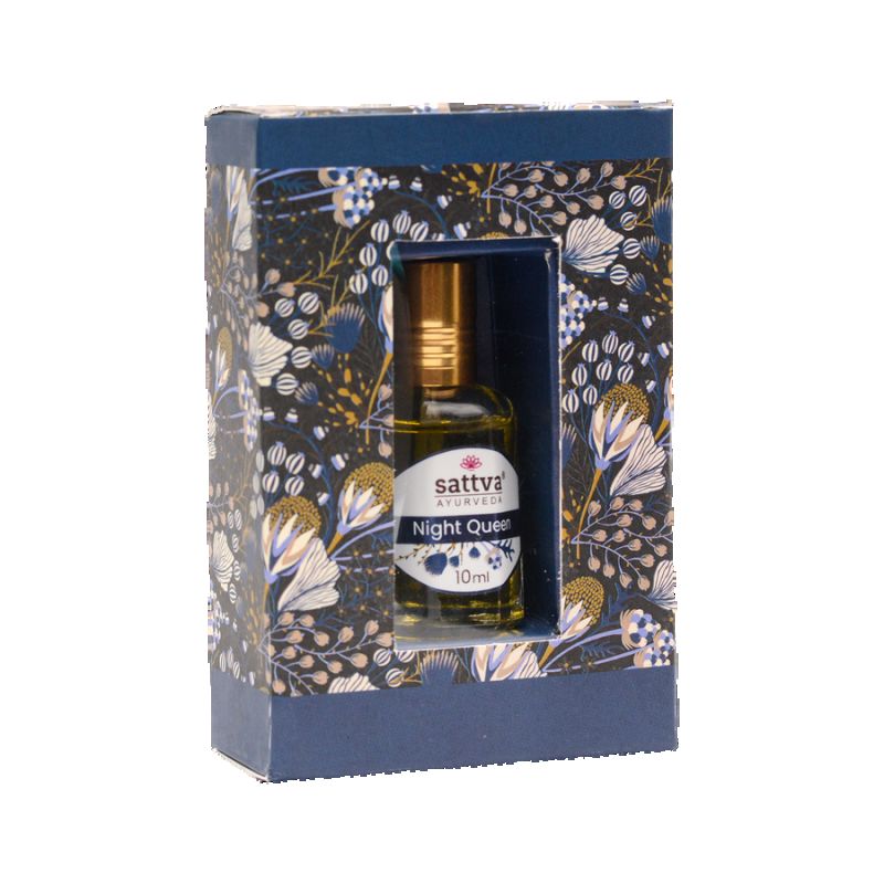Night Queen MINDENMENTES golyós parfüm 10ml - Sattva Ayurveda