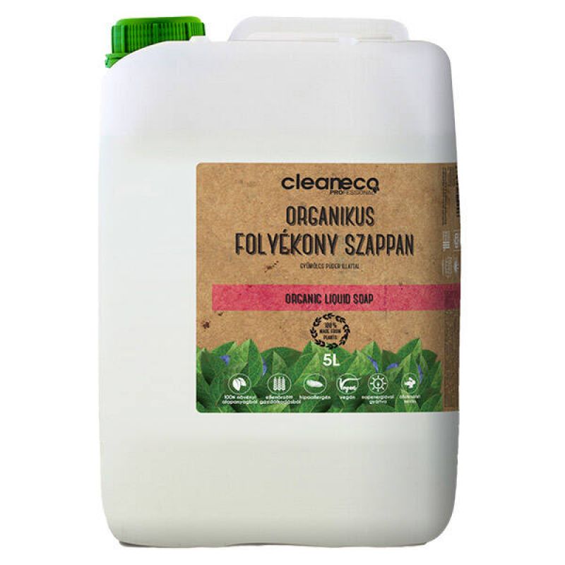Cleaneco folyékony szappan, organikus, 5l