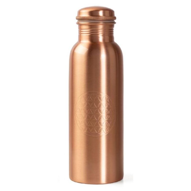 Réz kulacs - Élet virága 800 ml - Bodhi