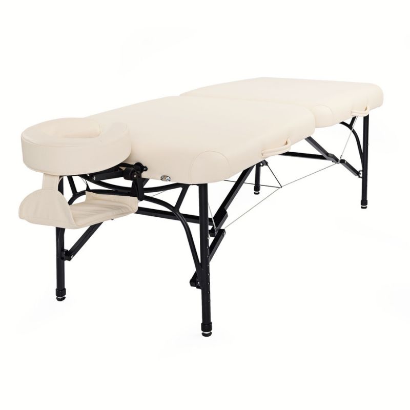 WellTouch Massage Table VOYAGER LIGHT – összecsukható masszázsasztal – Beige