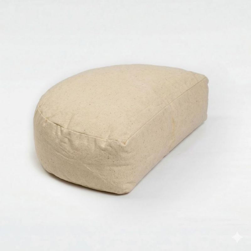 Félhold meditációs párna belső, 100% pamut - Bindu